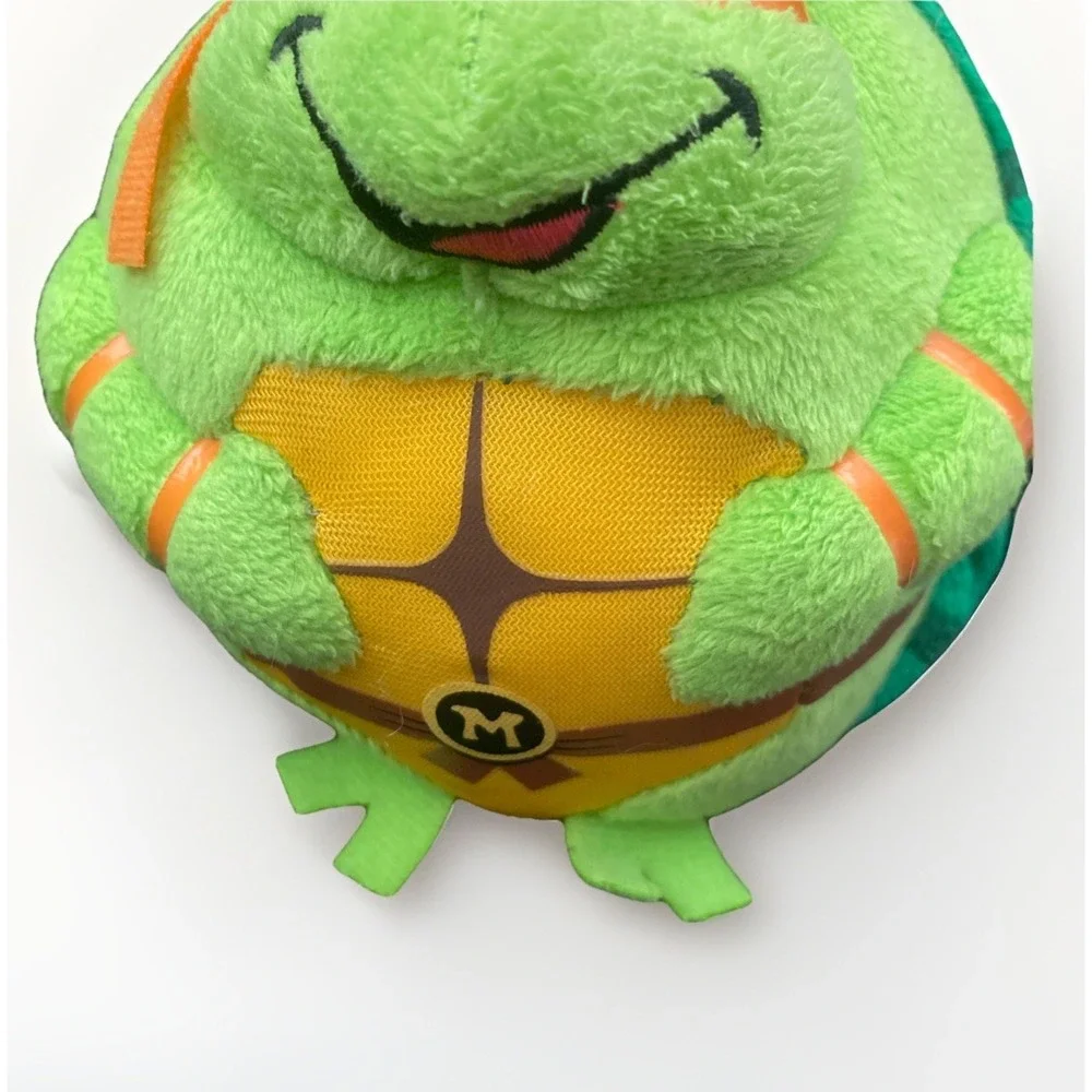 MICHELANGELO • TY Beanie Ballz Teenage Mutant Ninja Turtles TMNT Plush‎ Ball 4